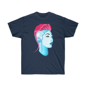 Cyberpunk Chick 001 - T-Shirt