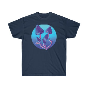 Blue Mushroom Bouquet - T-Shirt