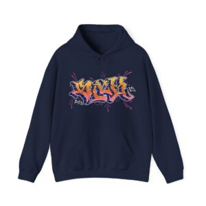 SICK graffiti piece (orange) - Unisex Heavy Blend™ Hooded Sweatshirt