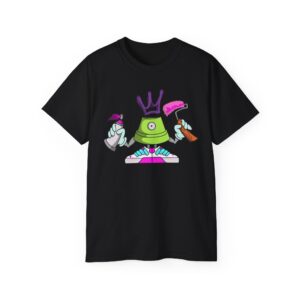 'CAPPY' SPRAY PAINT CAP CHARACTER ILLUSTRATION – T-Shirt